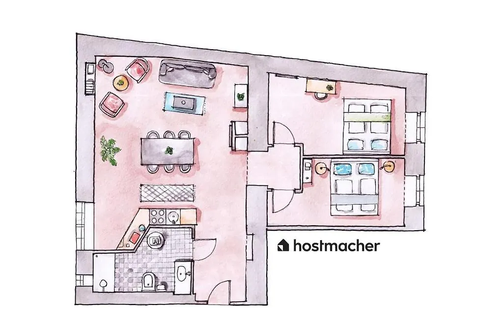 Spacious 2Br By Metro And Center By Hm Vienna